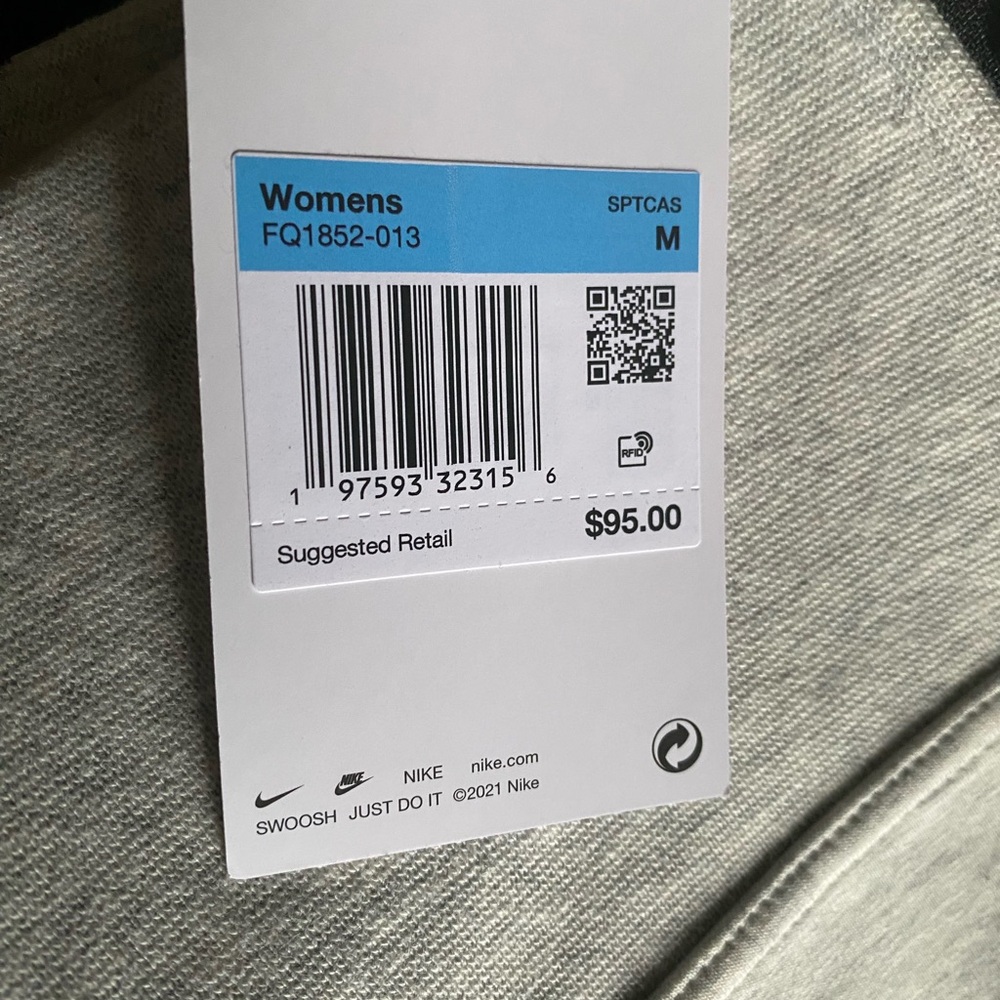 Nike [M] Sportswear Tech Fleece Women's High-Waisted Mini Skirt - Picture 6 of 6